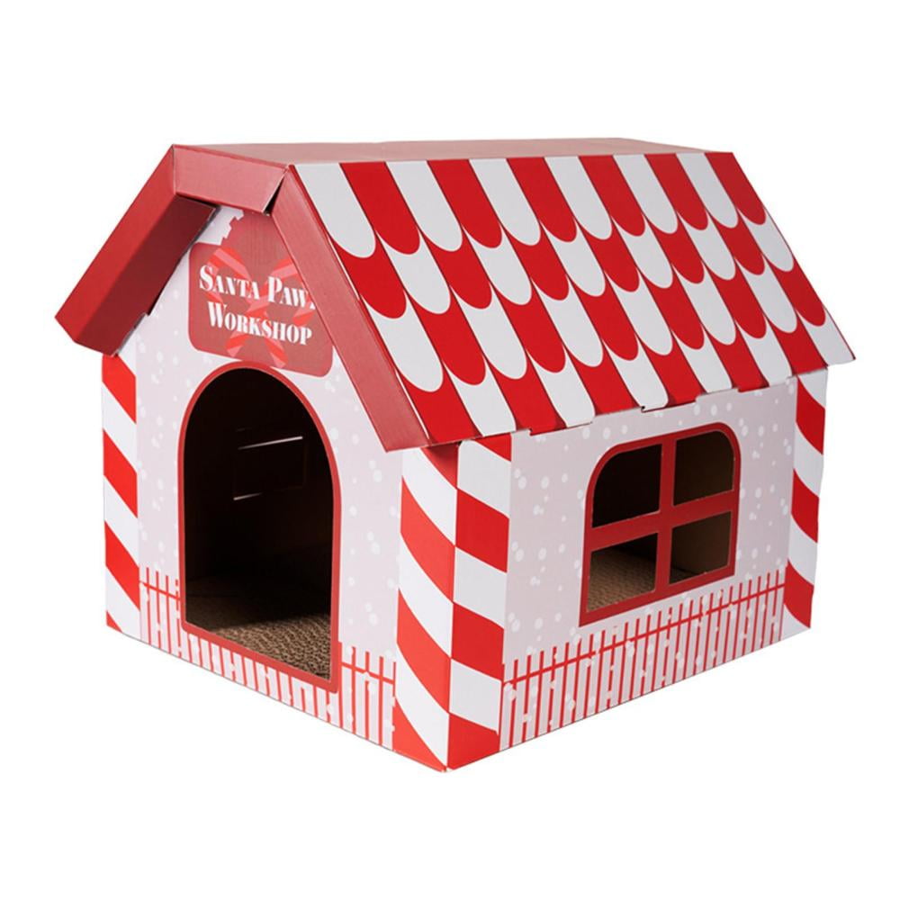 Cardboard Cat House Christmas Outdoor Cat House For Indoor Cats cardboard-cat-house-christmas-outdoor-cat-house-for-indoor-cats