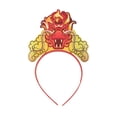 thumbnail image 1 of Cardboard Dragon Headband - Party Wear - 12 Pieces, 1 of 1