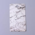 thumbnail image 1 of Cardboard Earring Display Cards Rectangle with Marble Pattern White 9x5x0.04cm Hole: 1.5mm, 1 of 3