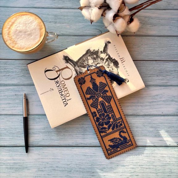 Wizardi Cardboard Embroidery Kit Bookmark - Old Mill WLZ-002 Wonderland Crafts