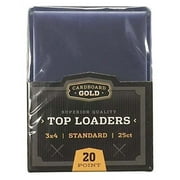 Cardboard Gold Top Loaders - 3x 4, 20 Point Qty. 25
