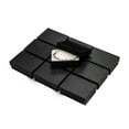 thumbnail image 1 of Prestige & Fancy Luxury Black Swirl Jewelry Boxes, Cotton-Filled Cardboard Gift Boxes with Lids for Bracelets, Necklaces, and Small Accessories, 3.05 x 2.10 x 1 in, 48-Pack, 1 of 8