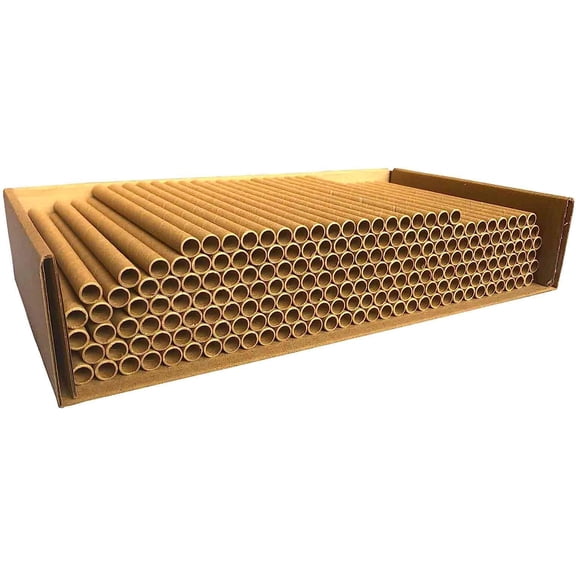 Cardboard Mason Bee House Tubes 6 Inches Paper Tubes for Mason Bees (200)