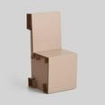 thumbnail image 1 of Cardboard Mini Chair – Sustainable, Recycled Material, Customizable Surface for Creativity, Easy Assembly, Lightweight & Durable, Perfect for Play & Imagination, 1 of 6