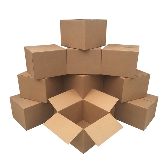Cardboard Moving Boxes for Packing and Shipping, Large Si