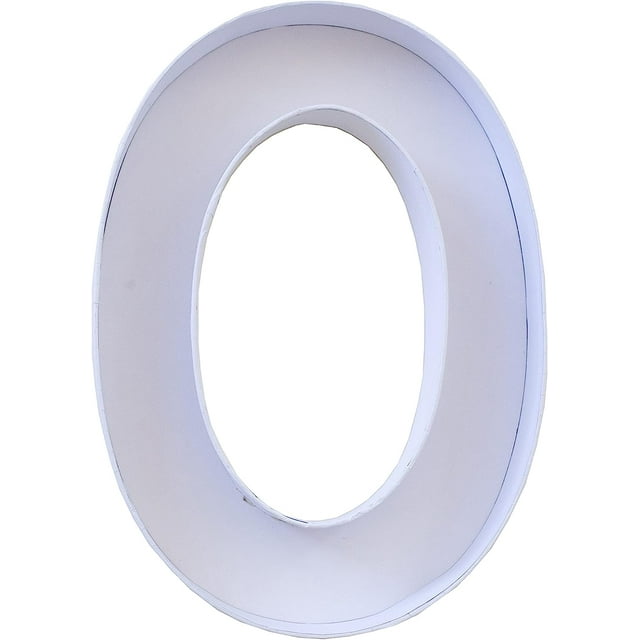 Cardboard Numbers, Fillable Candy Gift Box (0)