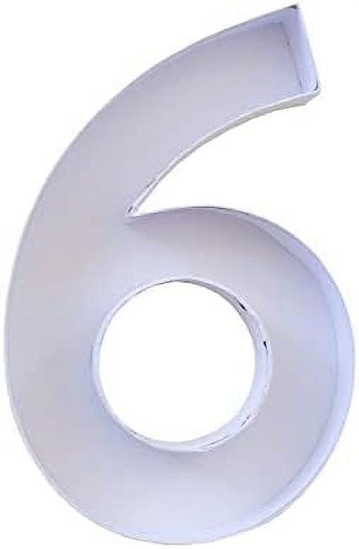 Cardboard Numbers, Fillable Candy Gift Box (6)