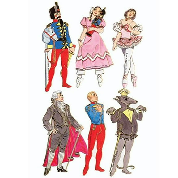 Cardboard Ornaments - Great Christmas Gift by Nutcracker Ballet Gifts