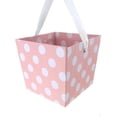 thumbnail image 1 of Cardboard Paper Market Tray, Polka Dot Pink, 5-Inch, 1 of 1