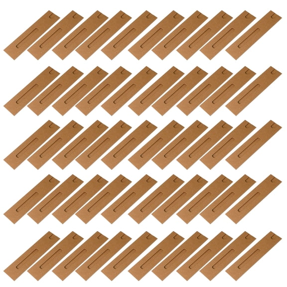 Cardboard Pen Pouches Pencil Holder Pack of 50 Recyclable Friendly Cardboard Pen Box Pen Packaging Boxes
