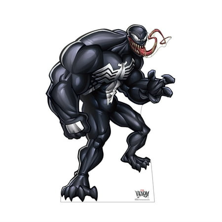 Cardboard People Agent Venom Life Size Cardboard Cutout Standup - Marvels Venom Classic
