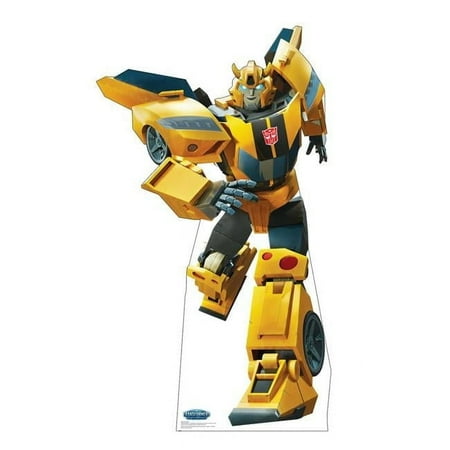 Cardboard People Bumblebee Cardboard Cutout Standup - Transformers: EarthSpark (TV Series)