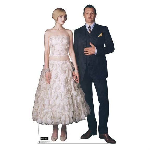 Cardboard People Daisy & Tom Buchanan Cardboard Cutout Standup - The Great Gatsby (2013 Film)