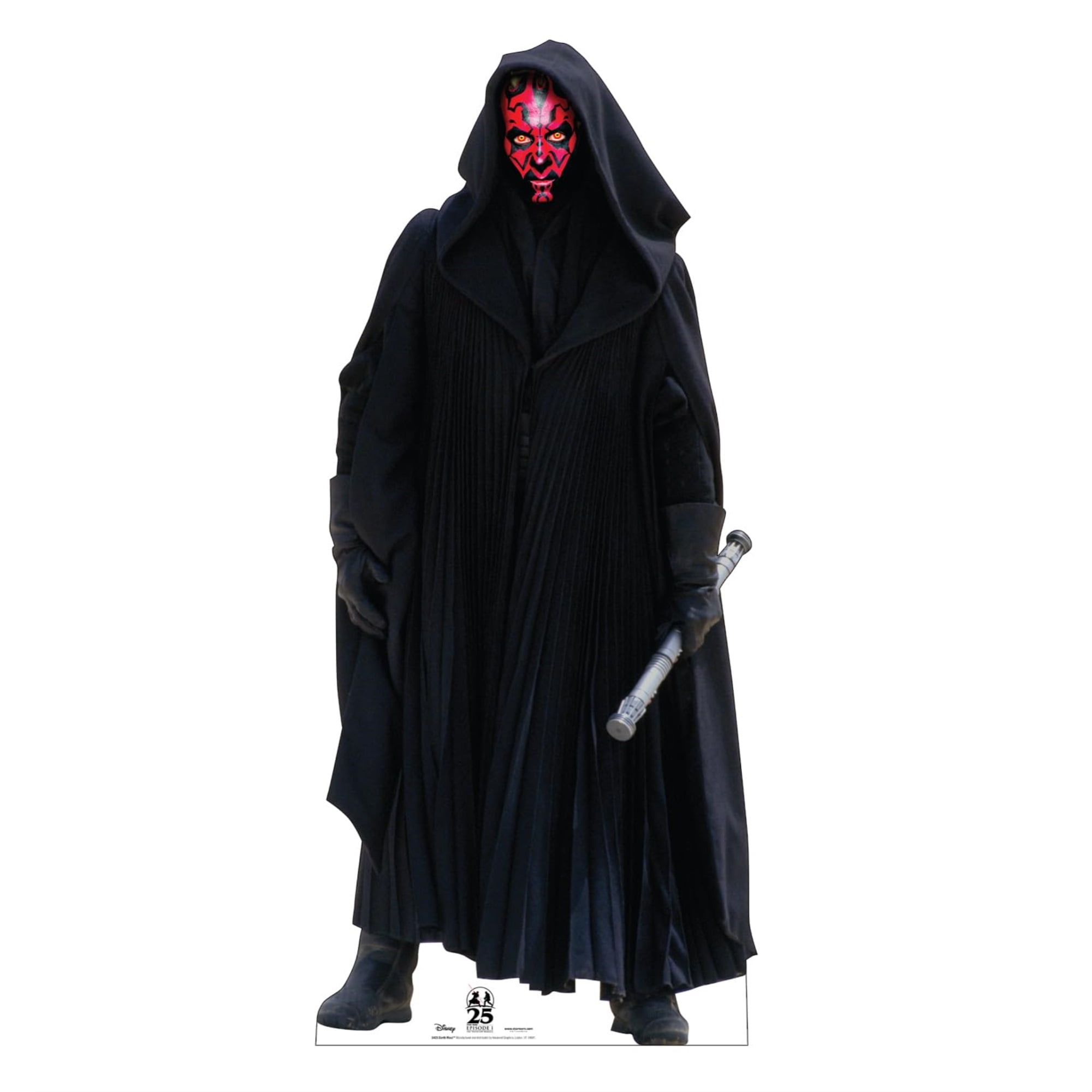 Cardboard People Darth Maul Life Size Cardboard Cutout Standup - Marvels Star Wars: The Phantom Menace 25th Anniversary