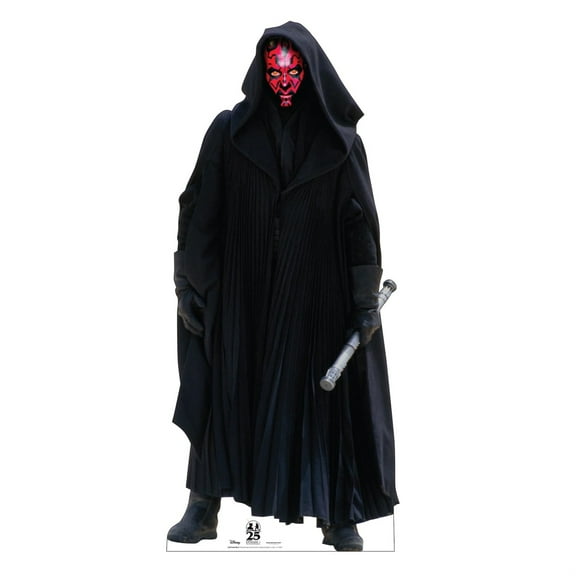 Cardboard People Darth Maul Life Size Cardboard Cutout Standup - Marvels Star Wars: The Phantom Menace 25th Anniversary