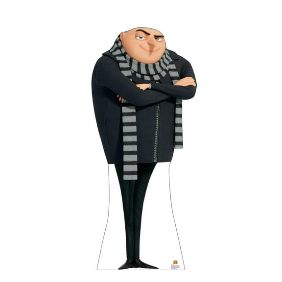 Cardboard People Gru Life Size Cardboard Cutout Standup - Despicable Me 4 (2024 Film)