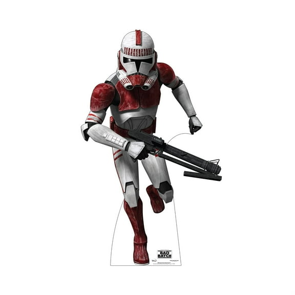 Cardboard People Imperial Clone Shock Trooper Life Size Cardboard Cutout Standup - Disney Star Wars: The Bad Batch (2021 Series)