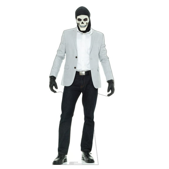Cardboard People Masked Man Dinner Jacket Life Size Cardboard Cutout Standup