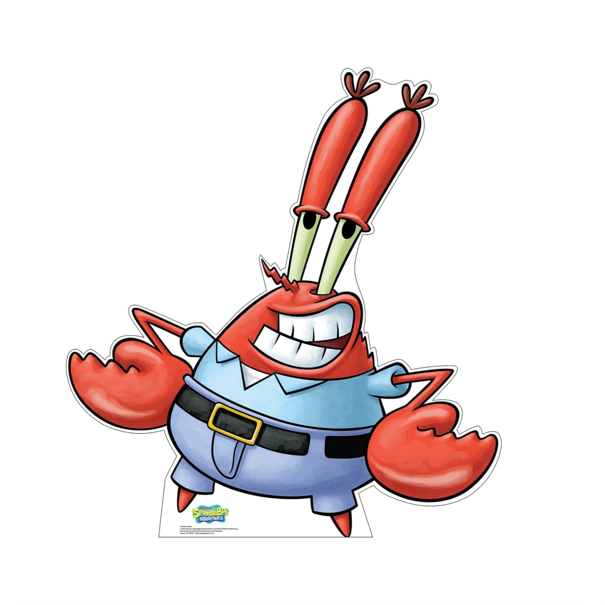 Cardboard People Mr. Krabs Life Size Cardboard Cutout Standup - Spongebob Squarepants (TV Series)