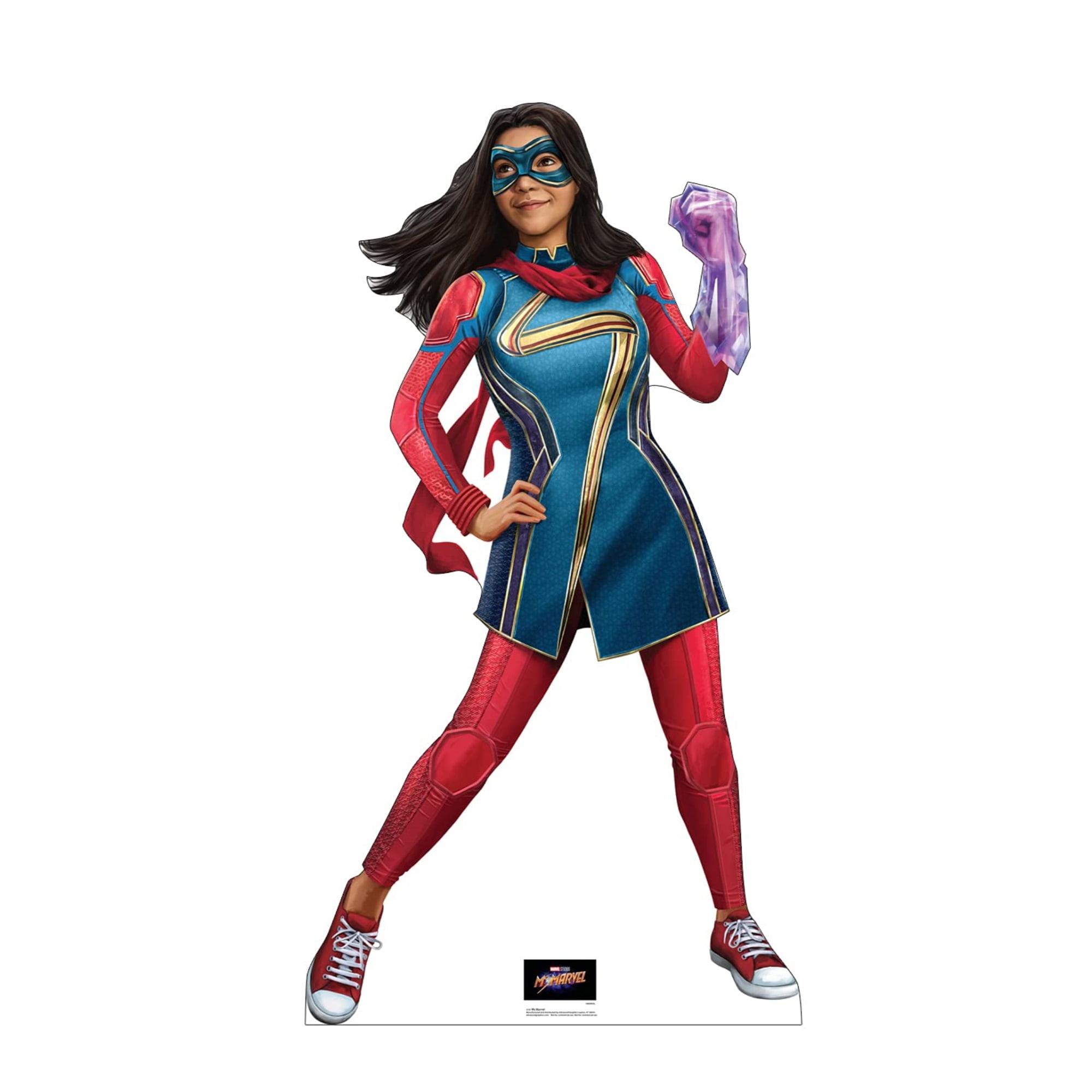 Cardboard People Ms Marvel Life Size Cardboard Cutout Standup - Marvels Ms. Marvel (TV Series)
