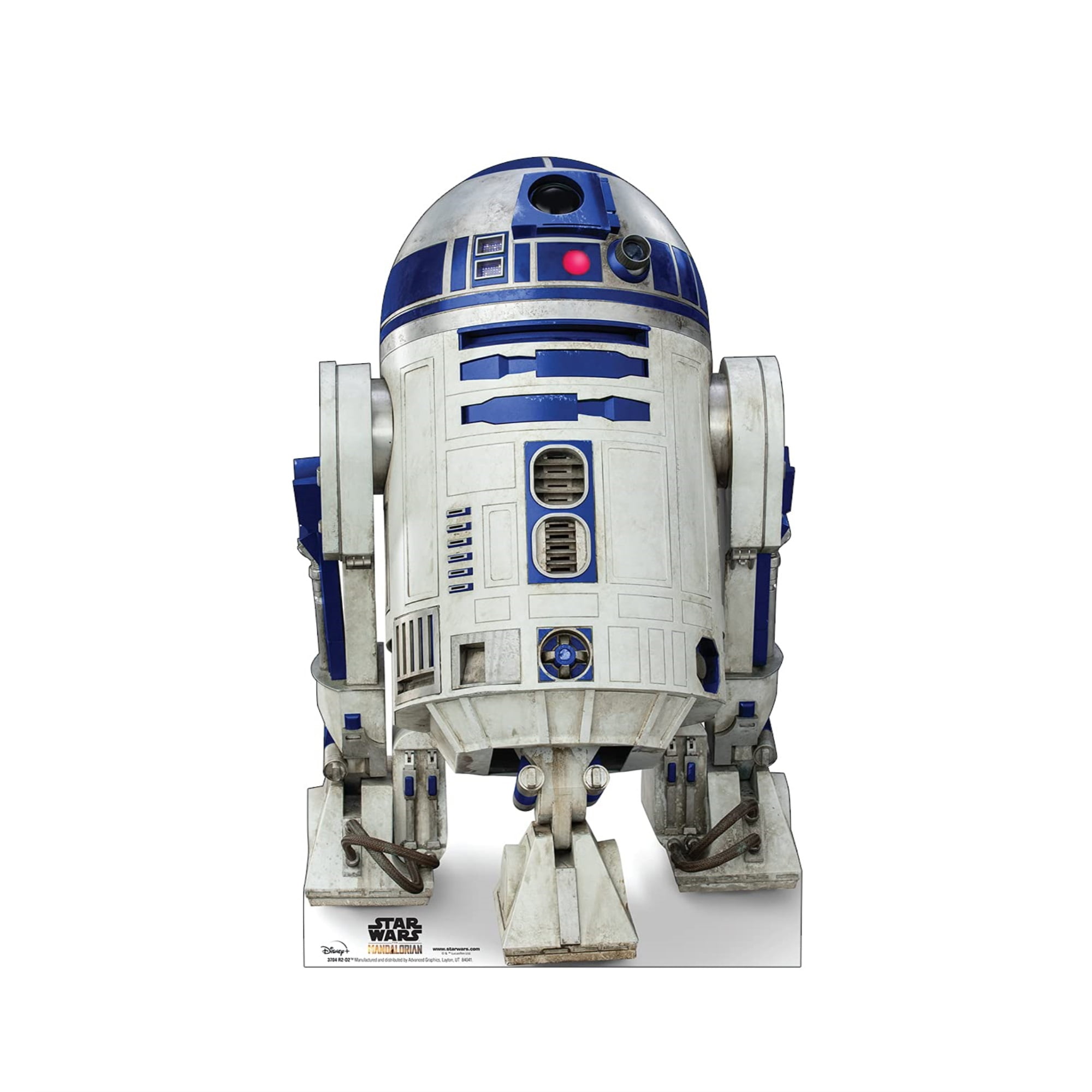 Cardboard People R2-D2 Life Size Cardboard Cutout Standup - Disney Star Wars: The Mandalorian Season 2