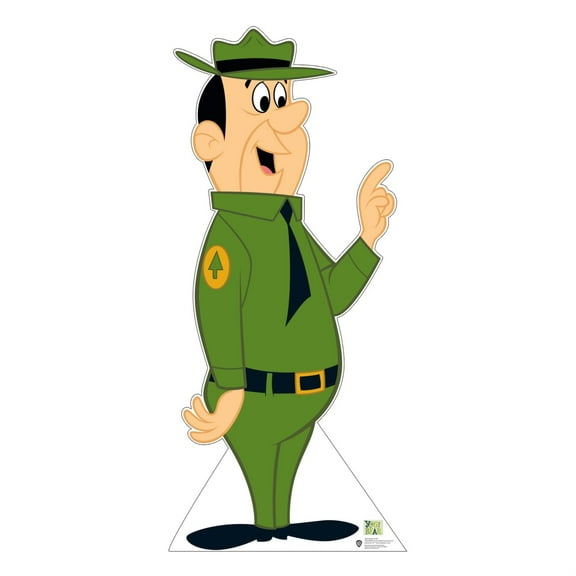 Cardboard People Ranger Smith Cardboard Cutout Standup - Yogi Bear