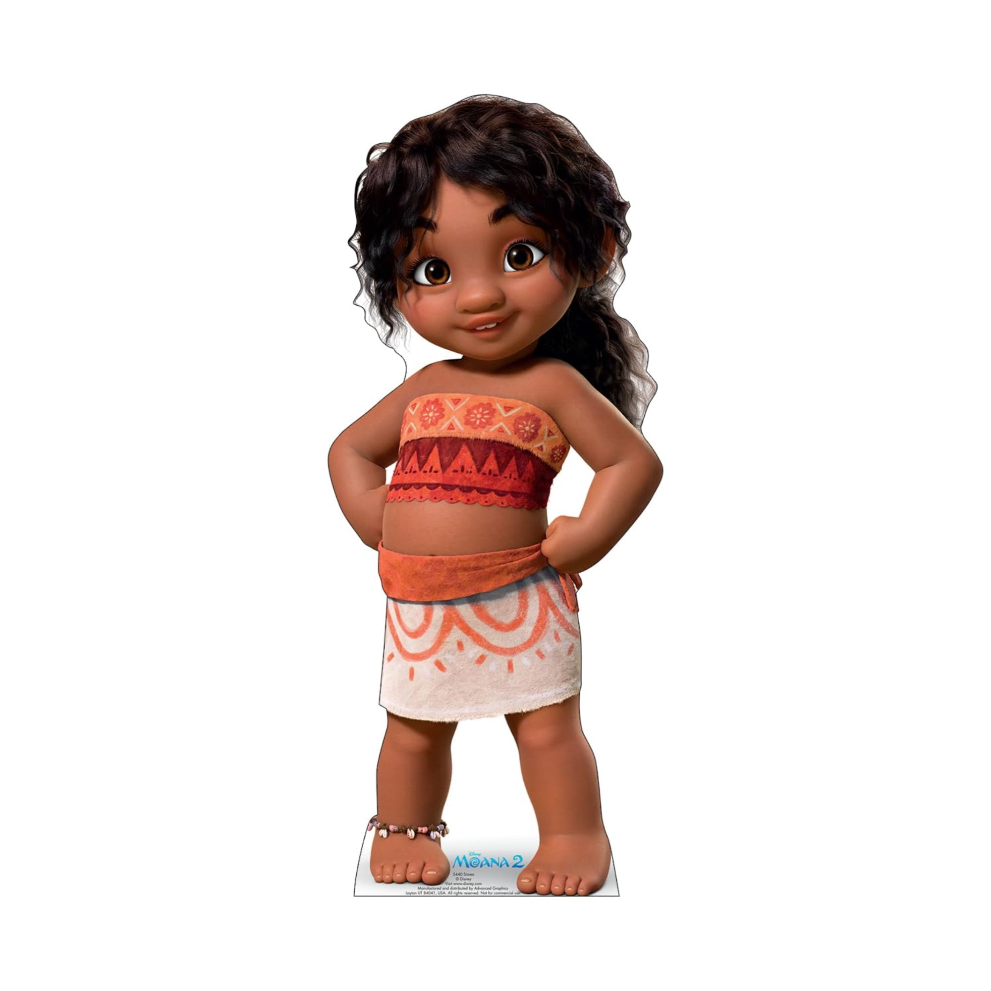 Cardboard People Simea Life Size Cardboard Cutout Standup - Disneys Moana 2 (2024 Film)