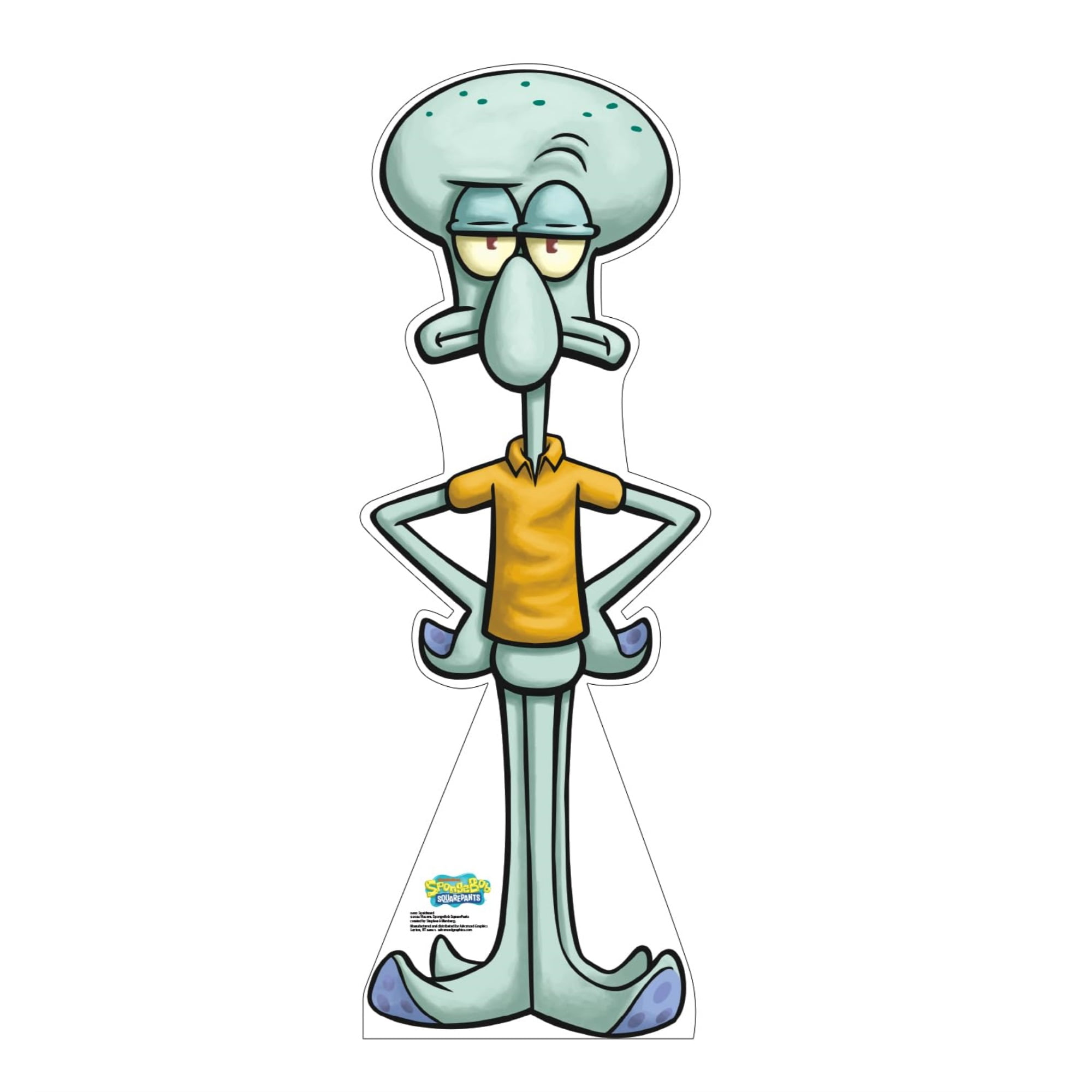 Cardboard People Squidward Life Size Cardboard Cutout Standup - Spongebob Squarepants (TV Series)