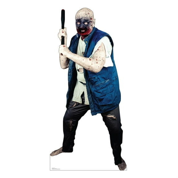 Cardboard People Zombie Killer Life Size Cardboard Cutout Standup