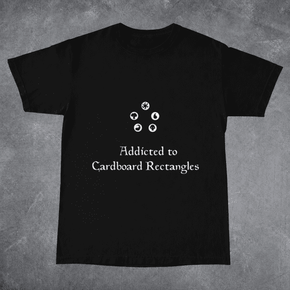 Cardboard Rectangles Funny Board Game TCG Collector Tabletop Unisex T-ShirtPlus Size S–5XL Available