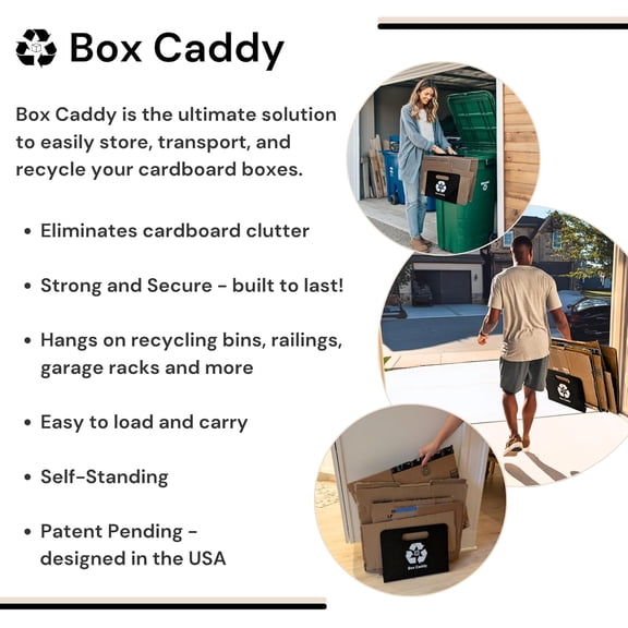 - Cardboard Recycling Organizer