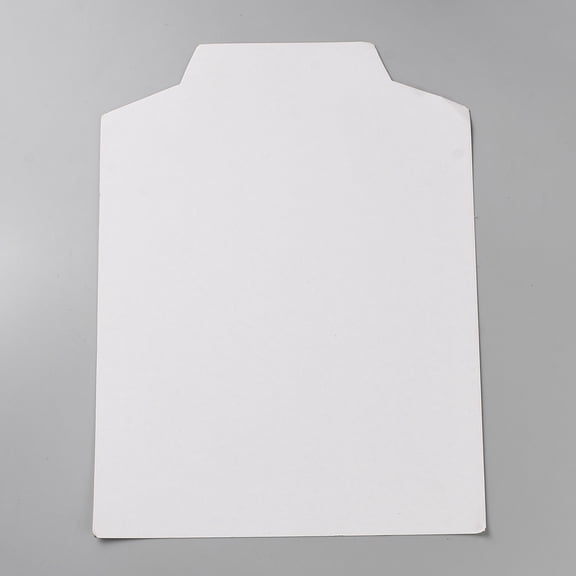 Cardboard Shirt Inserts Folding Forms for Packing T-Shirt Packing Sheet White 340x250x0.5mm