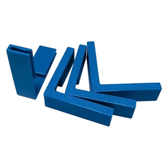 Cardboards Box Reinforcement Right Angle Clip 3D Print Plastic Corner Brace For Secure Stackable Storage Solution