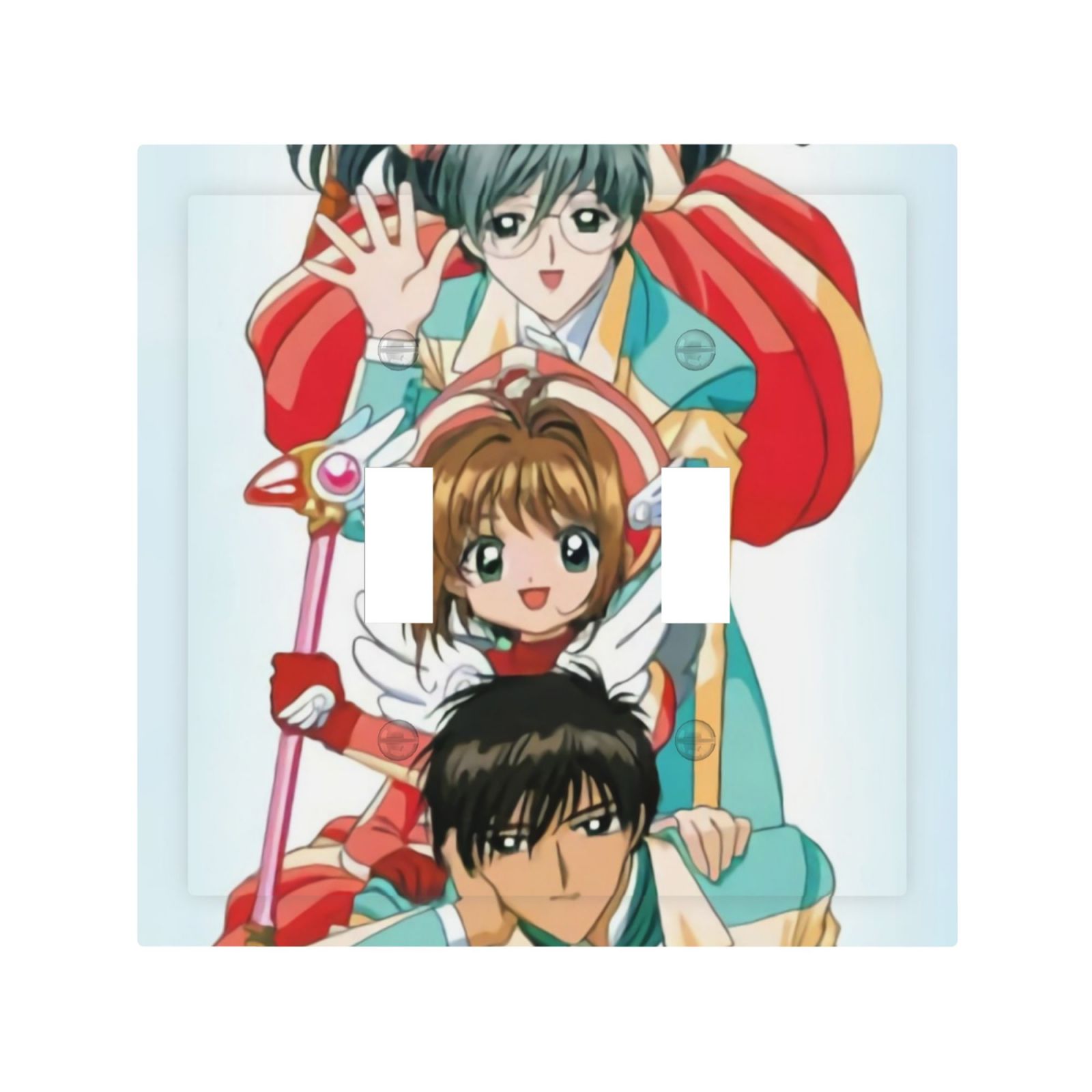 Cardcaptor Sakura Modern Two-Way Toggle Switch Panel，Made Of Pc ...