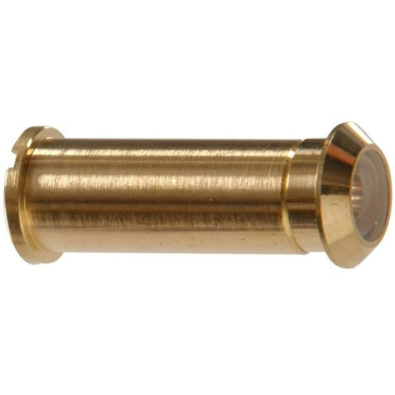 Carded - 160 Door Viewer, Solid & Brite Brass