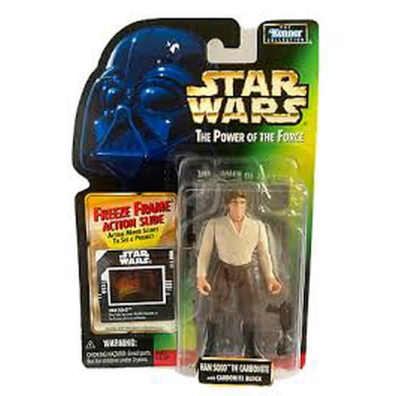 Carded Action Figure Carbonite Chamber Hero Hans with Freeze Frame Slide