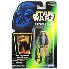 Carded Action Figure  Rebel Fleet Defender with Blaster Accessory