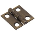 thumbnail image 1 of Carded - Broad Hinges, Solid & Brite Brass - 2 in., 1 of 1