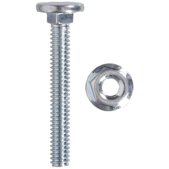 Carded - Carriage Bolts & Nuts Zinc