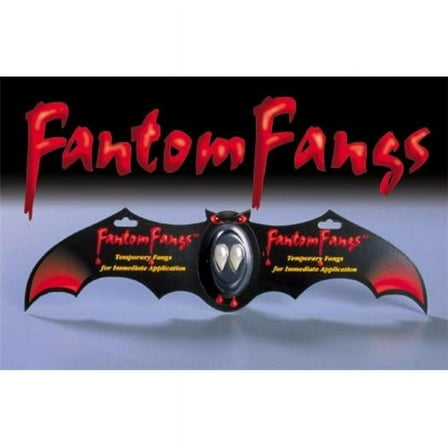 Carded Fantom Bat Fangs Halloween Accessory