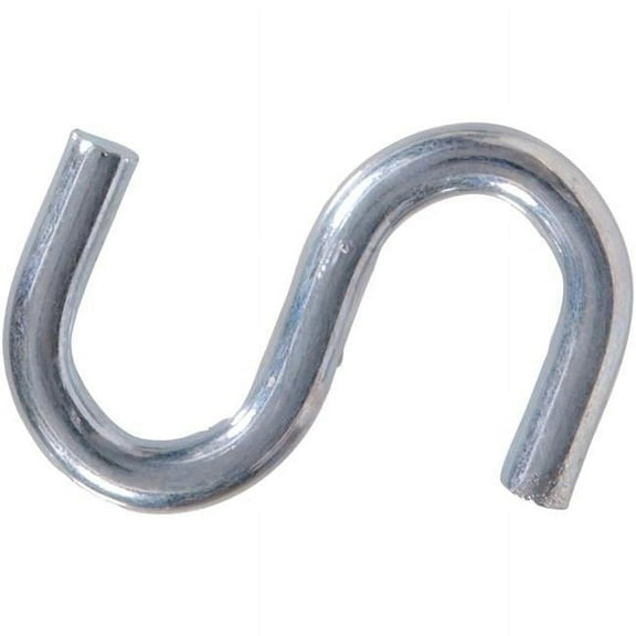 Carded - S Hook Zinc, 1.5 in.