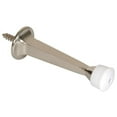 thumbnail image 1 of Carded - Square Rigid Door Stop, Satin Nickel - 3 in., 1 of 1