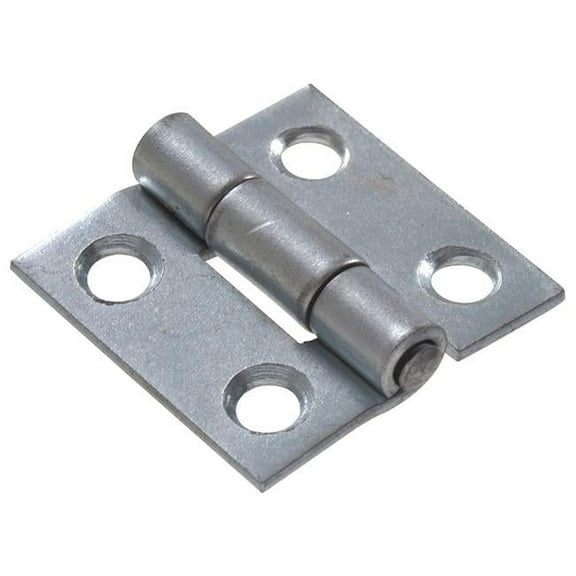 Carded - Zinc Light Narrw Hinge Fixed Pin, 2 in.