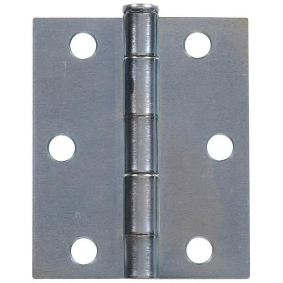 Carded - Zinc Storm & Screen Hinge Full Surface - 3 x 2.5 in.