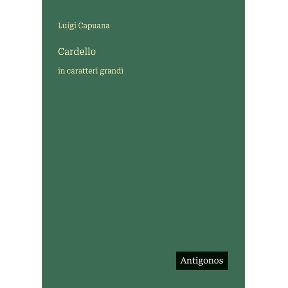Cardello: in caratteri grandi, (Paperback)