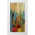 thumbnail image 1 of Cardenas, Jason 18x32 White Modern Wood Framed Museum Art Print Titled - Towerscape I, 1 of 4