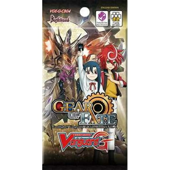 Cardfight Vanguard Clan Gear of Fate Booster Pack (7 Cards)