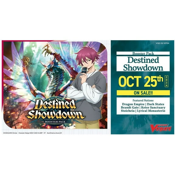 Cardfight Vanguard Divinez Destined Showdown Booster Box (16 Packs)