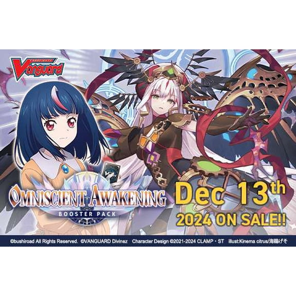 Bushiroad BSRVGEDZBT05 Cardfight Vanguard Omniscient Awakening Booster Display Card Game