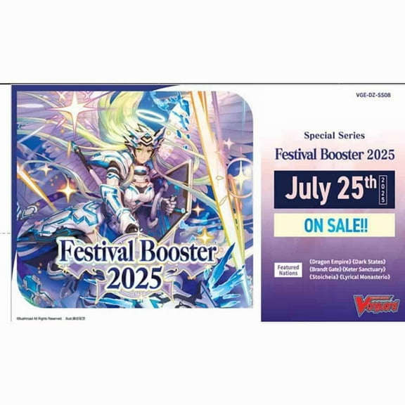 Cardfight Vanguard Divinez Special Series Festival Booster 2025 Booster Box (10 Packs)